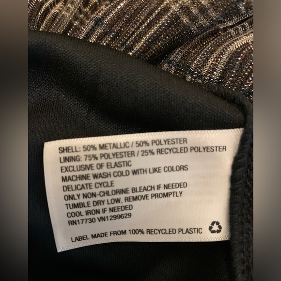 1X shimmery sparkly holiday dress plus size - Picture 3 of 14